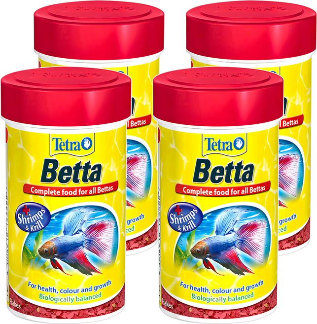 Tetra 德彩 鬥魚增艷飼料 T388, 100ml, 4瓶