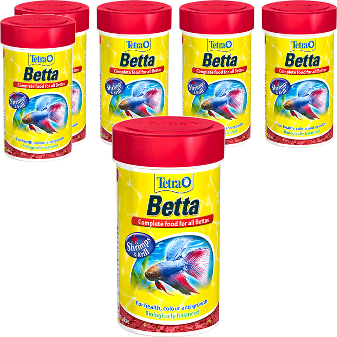 Tetra 德彩 鬥魚增艷飼料 T388, 100ml, 6瓶