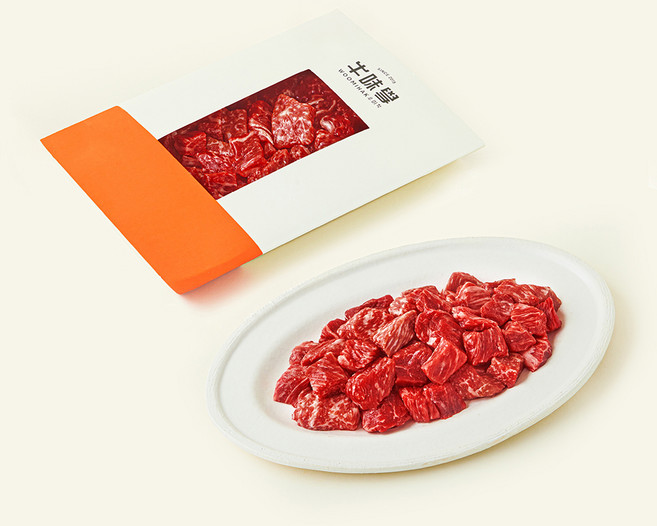 우미학 한우 1++등급 정성모듬 국거리용 300g (냉장), 1세트