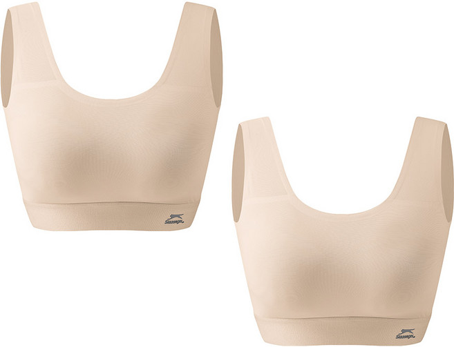 Slazenger 女性無痕無鋼圈運動內衣 2件組