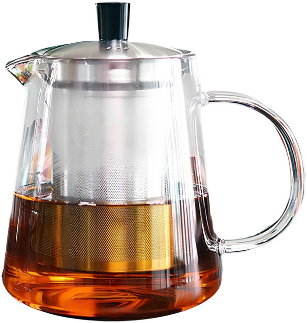 사마도요 티포트 내열유리 TZ002, 700ml, 혼합 색상