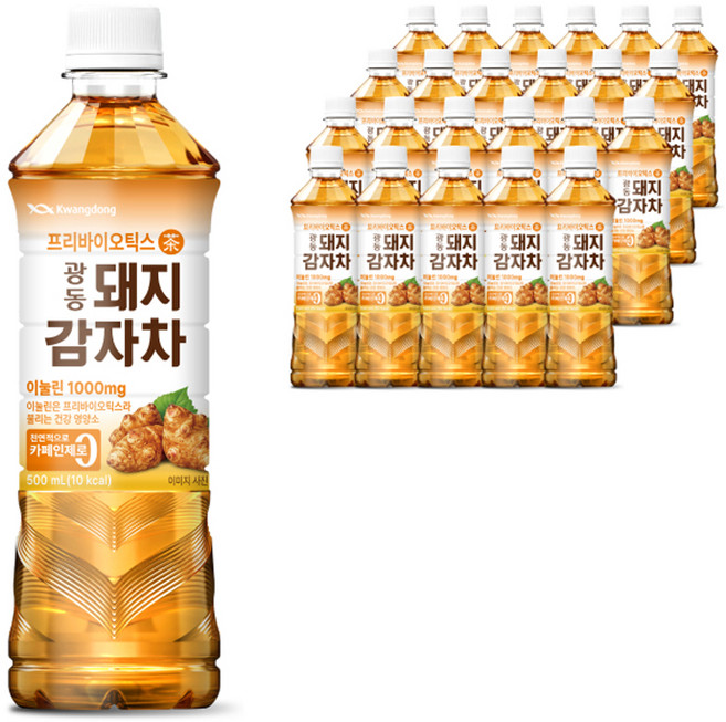 광동제약 돼지감자차, 500ml, 24개
