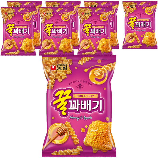 꿀꽈배기, 90g, 8개