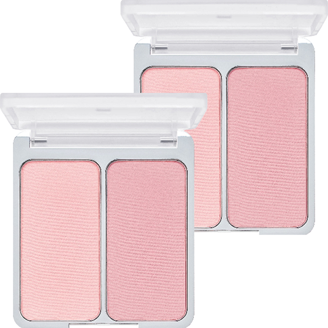 투에이엔 듀얼치크 블러셔 9g, 06핑크페탈, 2개