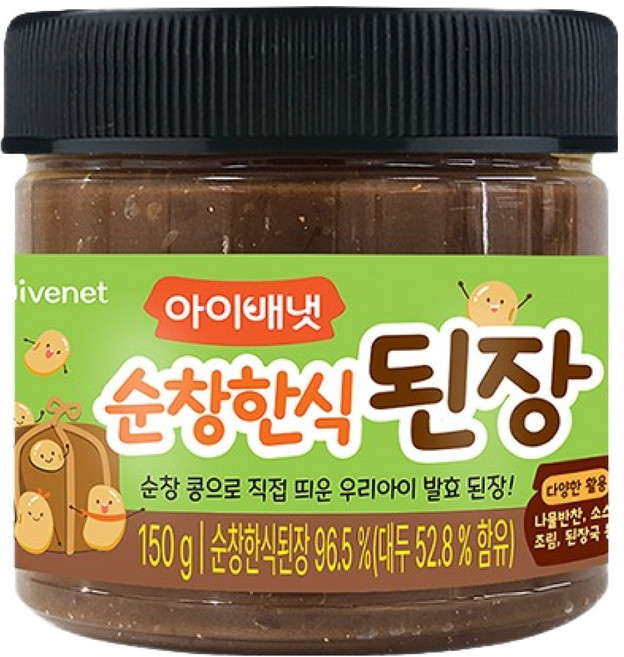 아이배냇 순창 한식 된장, 150g, 1개