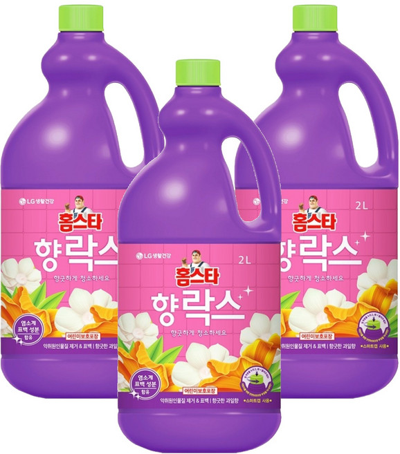 홈스타 향 락스, 2L, 3개