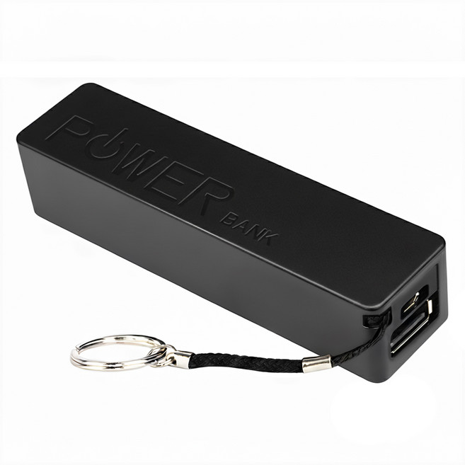 Neon 台灣霓虹 單顆18650行動電源套件, EBN2K, 黑色
