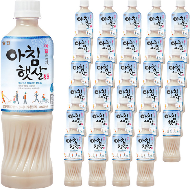 아침햇살, 500ml, 40개