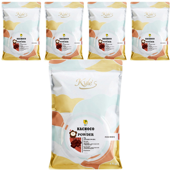 카일스 카쵸코 코코아 파우더, 1kg, 5개