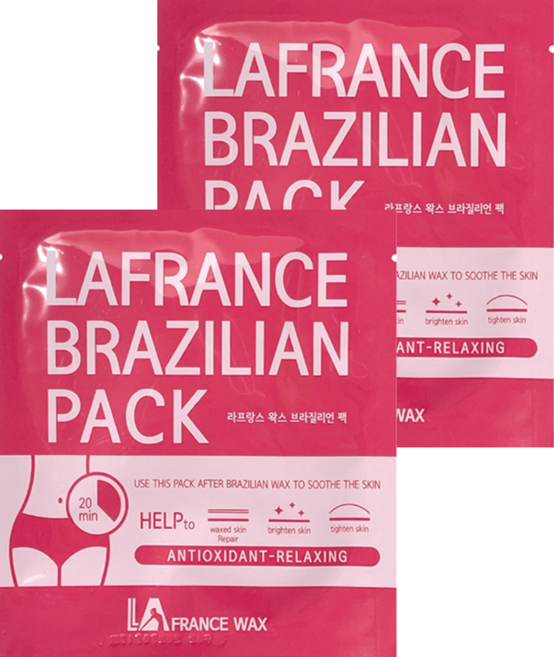 LA FRANCE WAX 私密處專用面膜, 2入