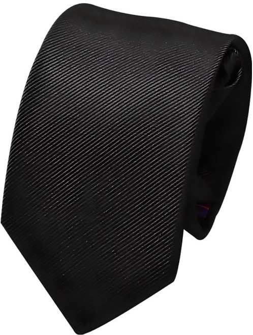 엠스코프 남성용 트윌 솔리드 지퍼형 자동 넥타이 MN004