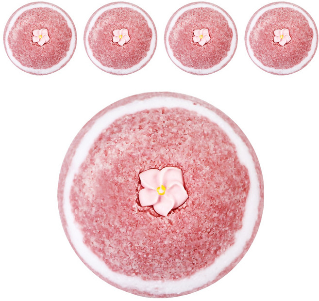 아르비앙 핑크블로썸 거품입욕제, 130g, 5개