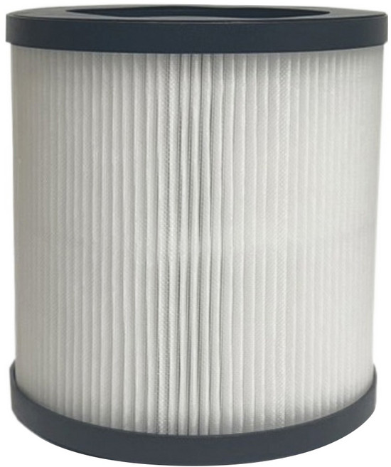 PUREBURG 淨博 高效HEPA 2合1空氣濾網濾心 含除臭活性碳 適用Kinyo AO-505 AO-515 桌上型USB空氣清淨機, AO515-01, 1個