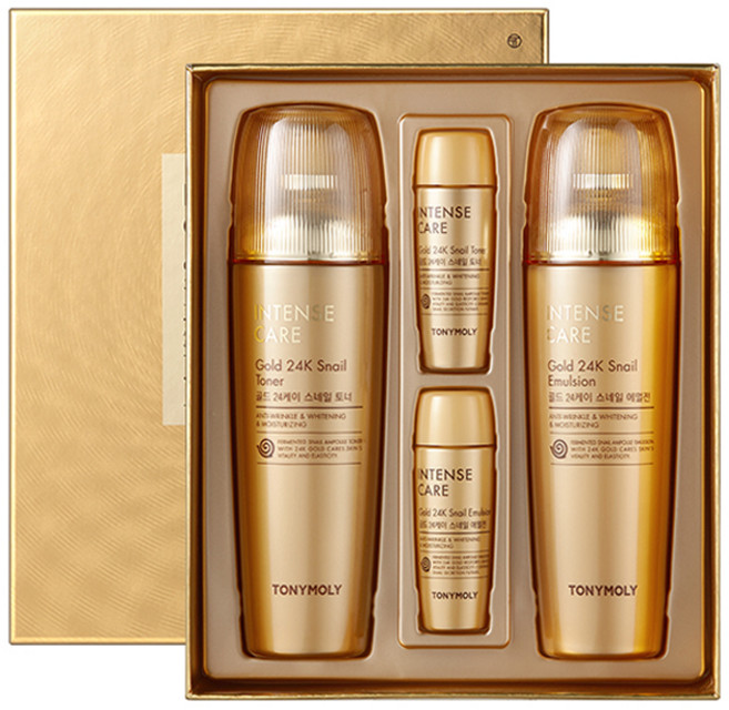 토니모리 인텐스케어 골드 24K 스네일 2종 세트, 1세트