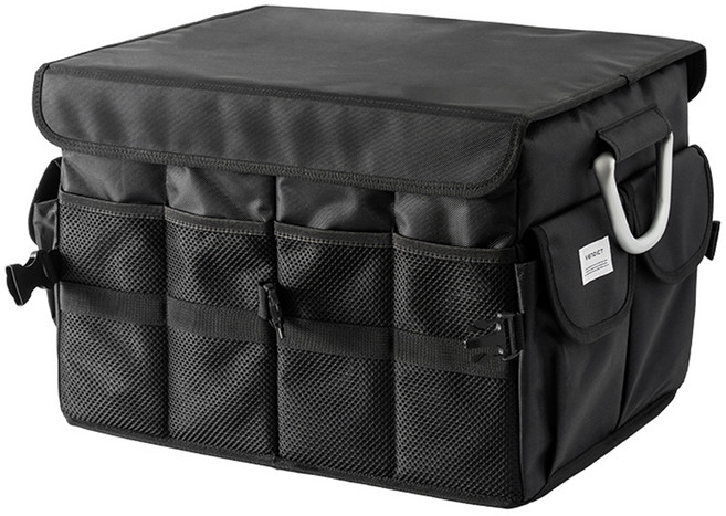 벤딕트 메가 트렁크 접이식 수납함, 블랙