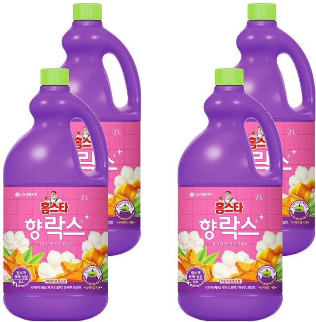 홈스타 향 락스, 2L, 4개