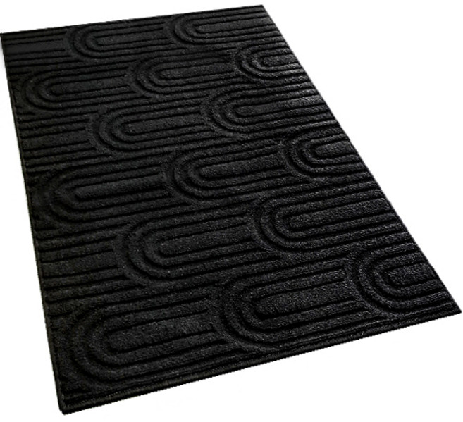 A4마켓 엔트리 외부 출입구 발매트 50 x 80 cm, A 무지개, 1개