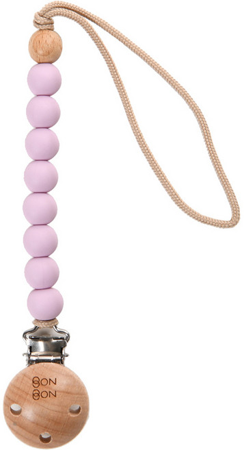 데일리라이크 봉봉 노리개 젖꼭지 클립 홀더, 1개, 01 라벤더