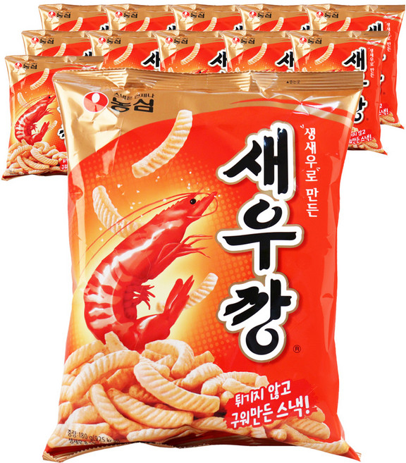 NONGSHIM 農心 蝦味條, 180g, 12包