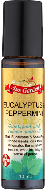 Aus Garden 澳維花園 精油 A2051 尤加利薄荷怡神滾珠, 10ml, 1件