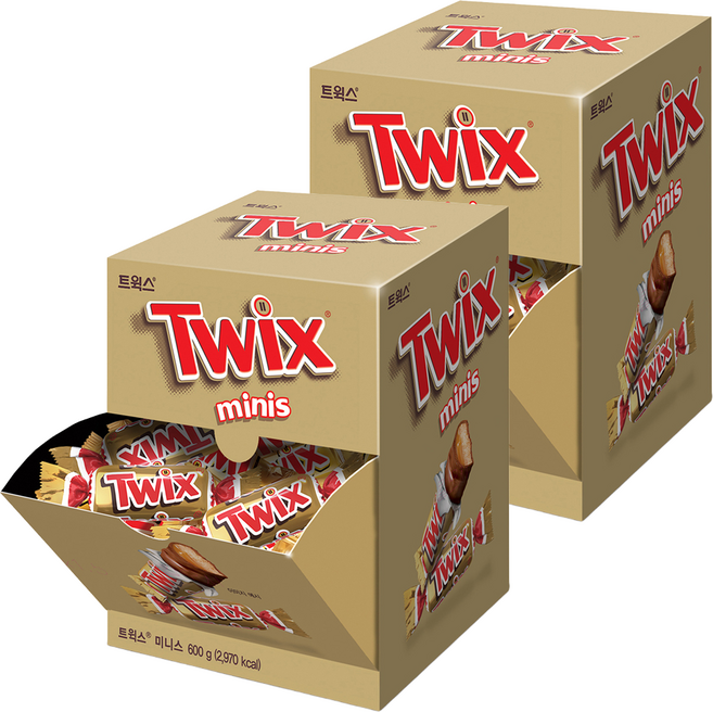 트윅스 미니스 픽앤믹스, 600g, 2개