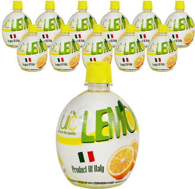 juic 레몬주스, 200ml, 12개