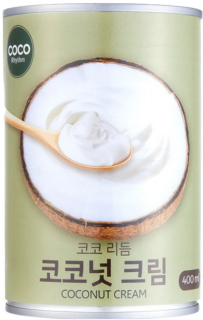 코코리듬 코코넛 크림, 1개, 400ml