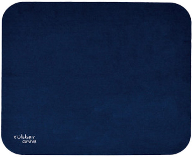 rubber anne 軟硬兼施 珪藻土吸水地墊 繩編幾何, 深邃藍, 1個