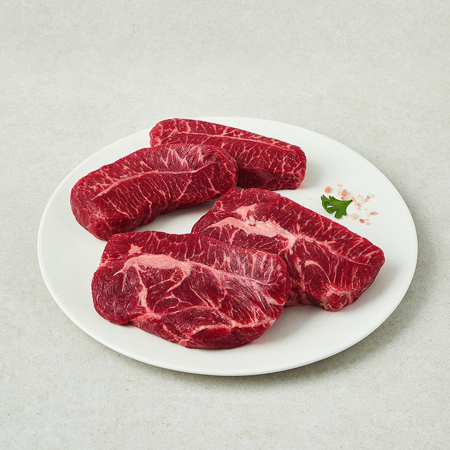 호주청정우 호주산 부채살 스테이크 (냉장), 1kg, 1개