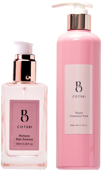 코츠비 퍼퓸 헤어에센스 100ml + 리페어 트리트먼트팩 250g, 1세트