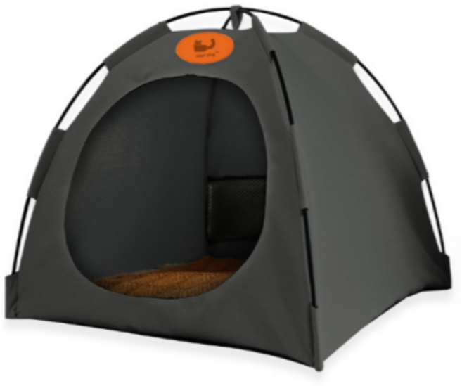 하루재 야외 겨울 길 고양이 하우스, 그레이, 1개