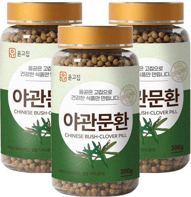 윤고집 야관문환, 300g, 3개