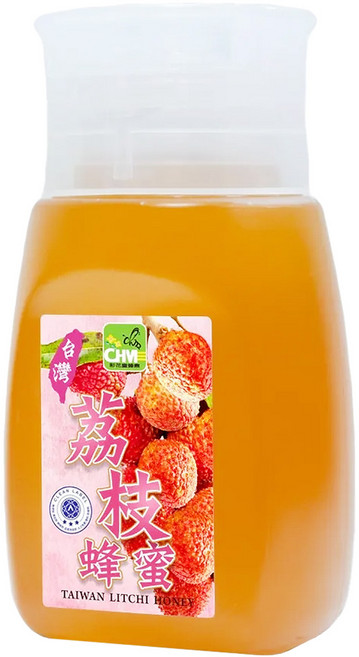 彩花蜜 台灣荔枝蜂蜜, 350g, 1瓶