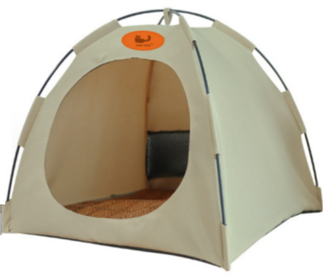 하루재 야외 겨울 길 고양이 하우스, 화이트, 1개