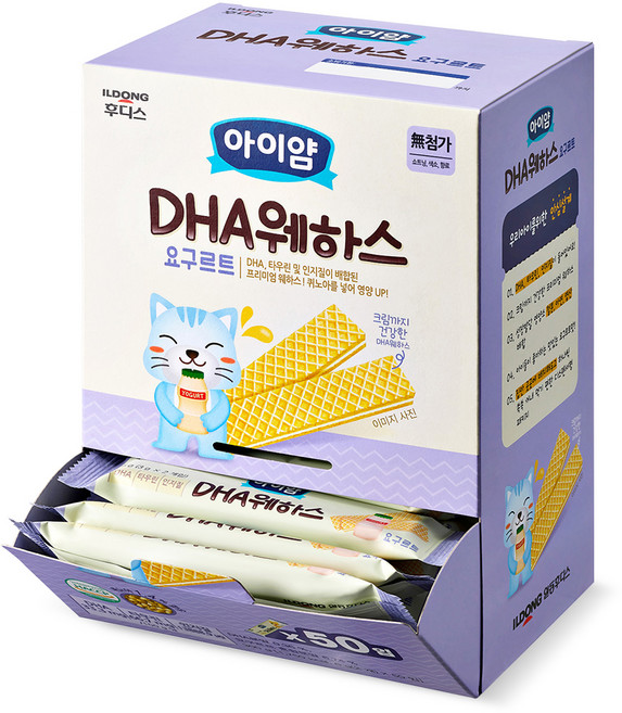 아이얌 DHA웨하스, 요구르트, 300g, 1개