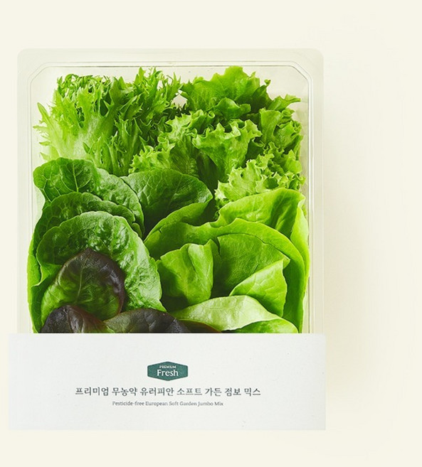 프리미엄 무농약 유러피안 소프트 가든 점보 믹스, 200g, 1개입, 1개