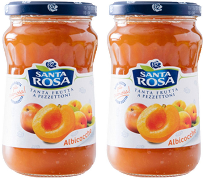 발소이아 산타로사 살구잼, 350g, 2개