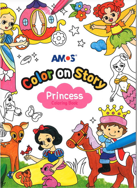 AMOS 阿摩司 24頁畫冊 公主, 1本