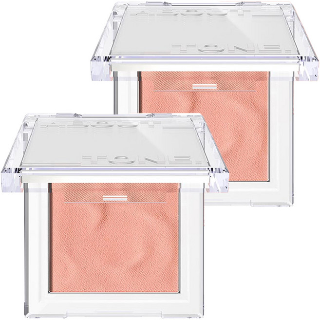 어바웃톤 플러피 웨어 블러셔 4.3g, 05 데일리 코랄, 2개