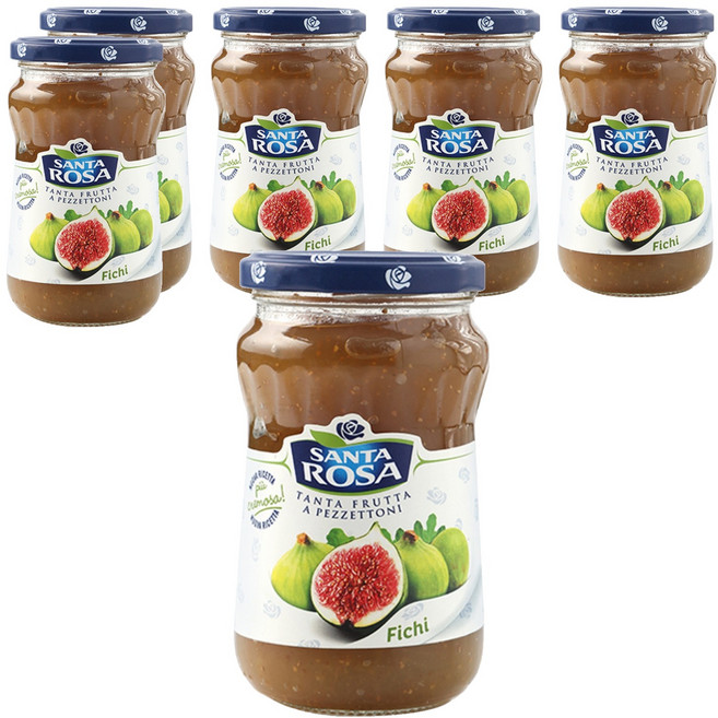 산타로사 무화과잼, 350g, 6개