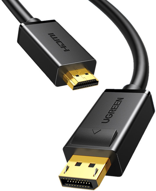 유그린 4K DP to HDMI 케이블, 1개, 1.5m