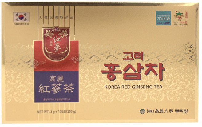 뿌리방 고려 홍삼차, 3g, 100개입, 1개