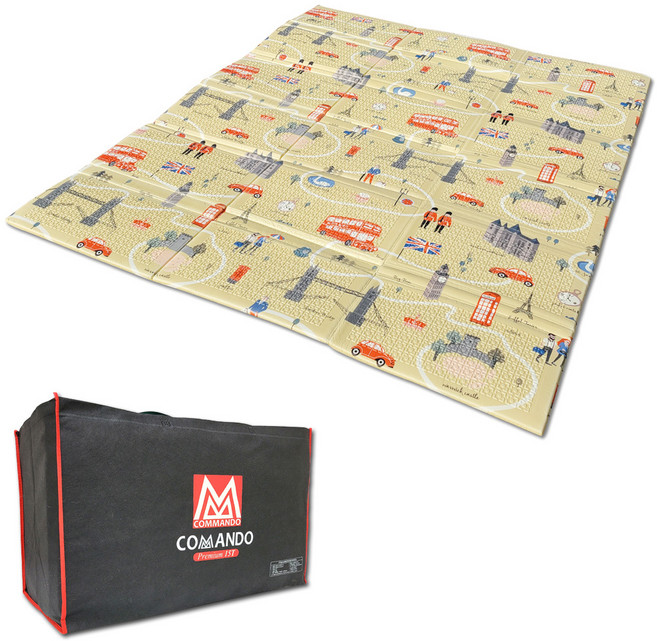 코만도 프리미엄 15T 캠핑매트, 런던 베이지