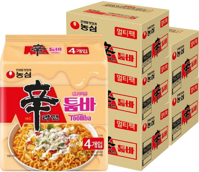 신라면 툼바 137g, 160개