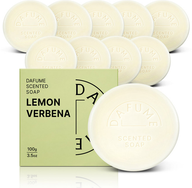 다퓸 바이 코코도르 시그니처 센티드 비누 레몬버베나, 100g, 10개입