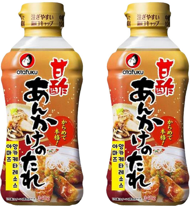 OTafUKU 御多福 糖醋醬汁, 340g, 2瓶