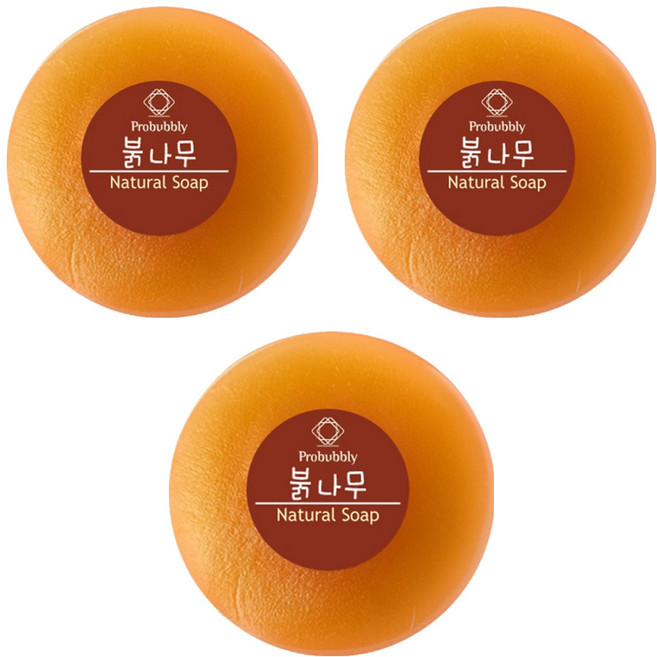 프로버블리 붉나무 중성비누, 110g, 3개