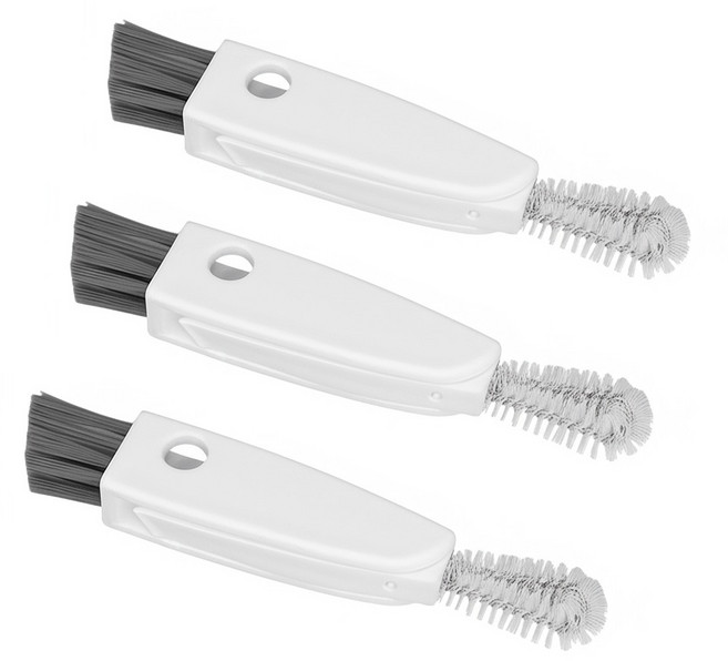 코멧 다용도 3 in 1 틈새 청소솔, 화이트, 1개