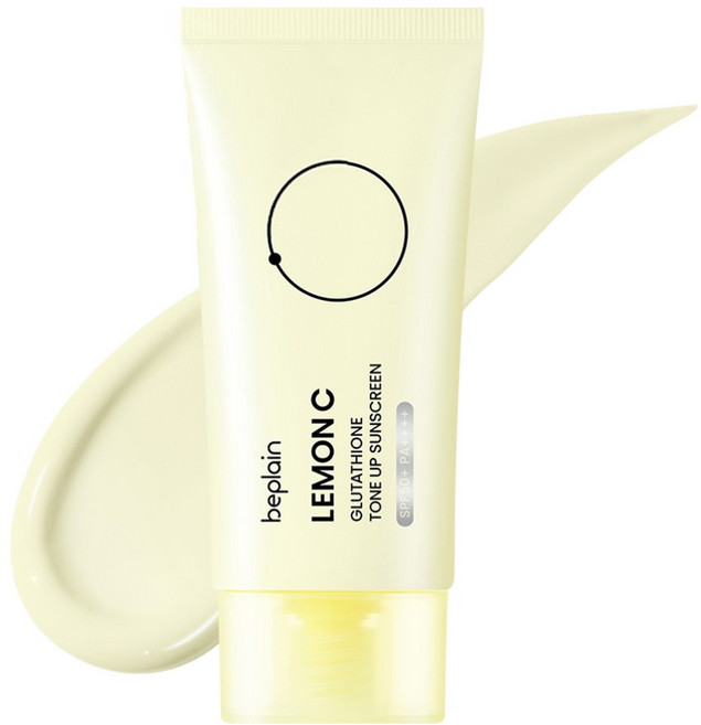 비플레인 레몬씨 글루타치온 톤업 선크림 SPF 50+ PA++++, 1개, 50ml