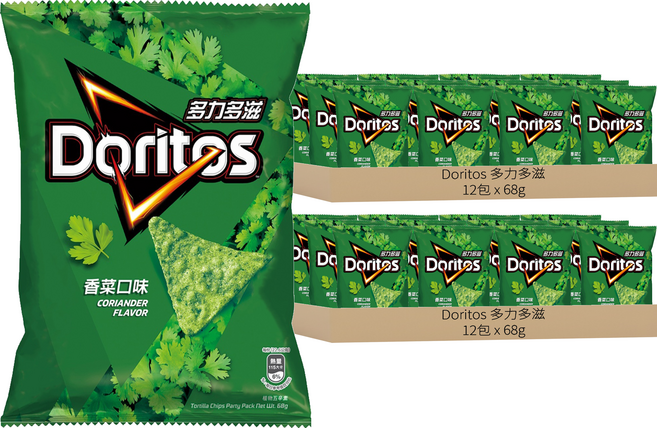 Doritos 多力多滋 香菜口味玉米片, 68g, 24包